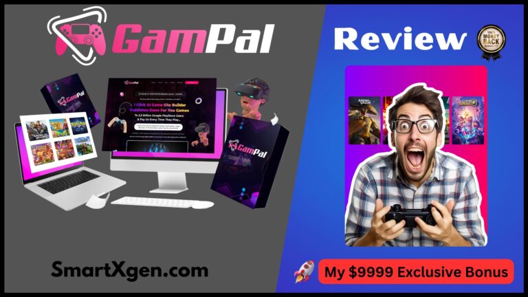 GamPAL Review - 1 Click AI Game Site Builder Publishes