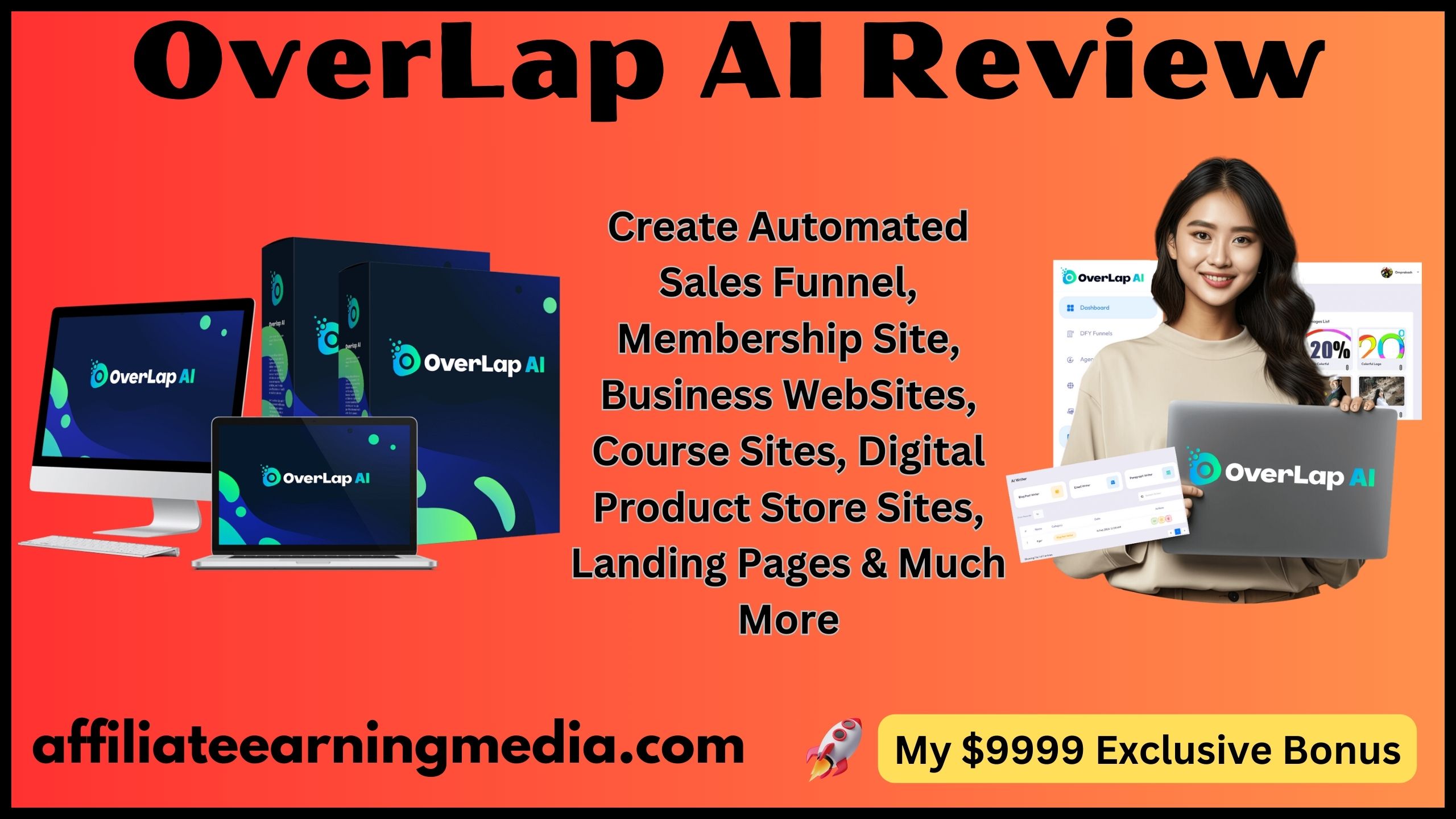 OverLap AI Review - Create Automated Sales Funnel