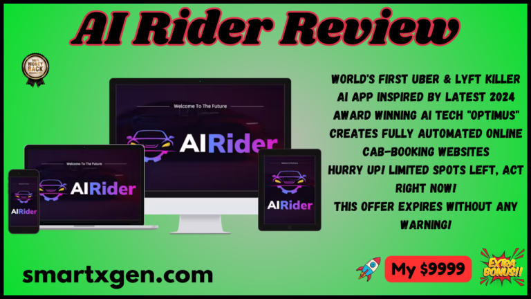 AI Rider Review: Automate Your Cab Booking Site in Minutes!