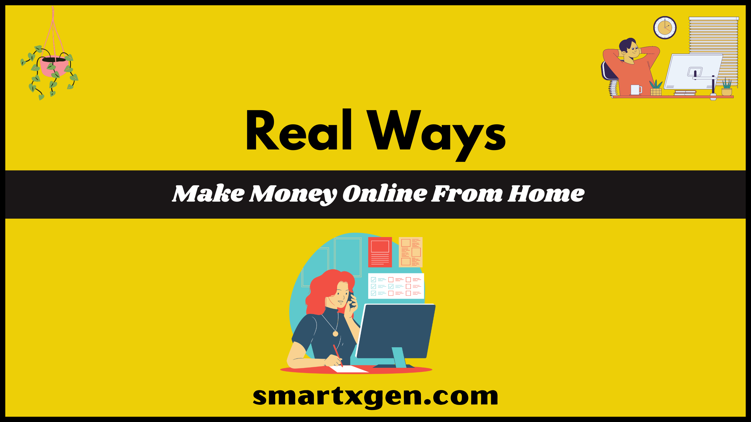 Real Ways to Make Money Online From Home