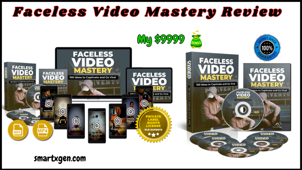 Faceless Video Mastery Review: 100 Ideas to Captivate & Go Viral